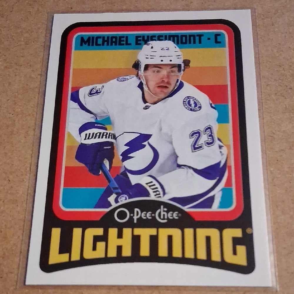 O-Pee-Chee Lightning Hockey Card